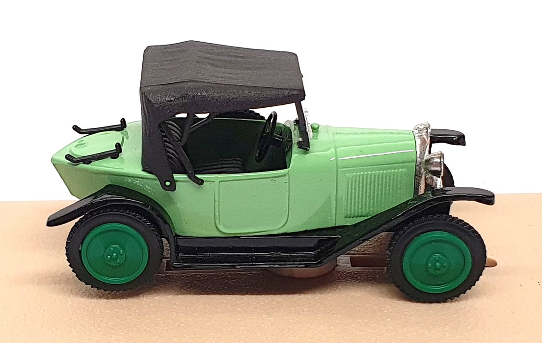 Eligor 1/43 Scale Diecast 1037 - 1925 Citroen 5cv Torpedo Capote - Green
