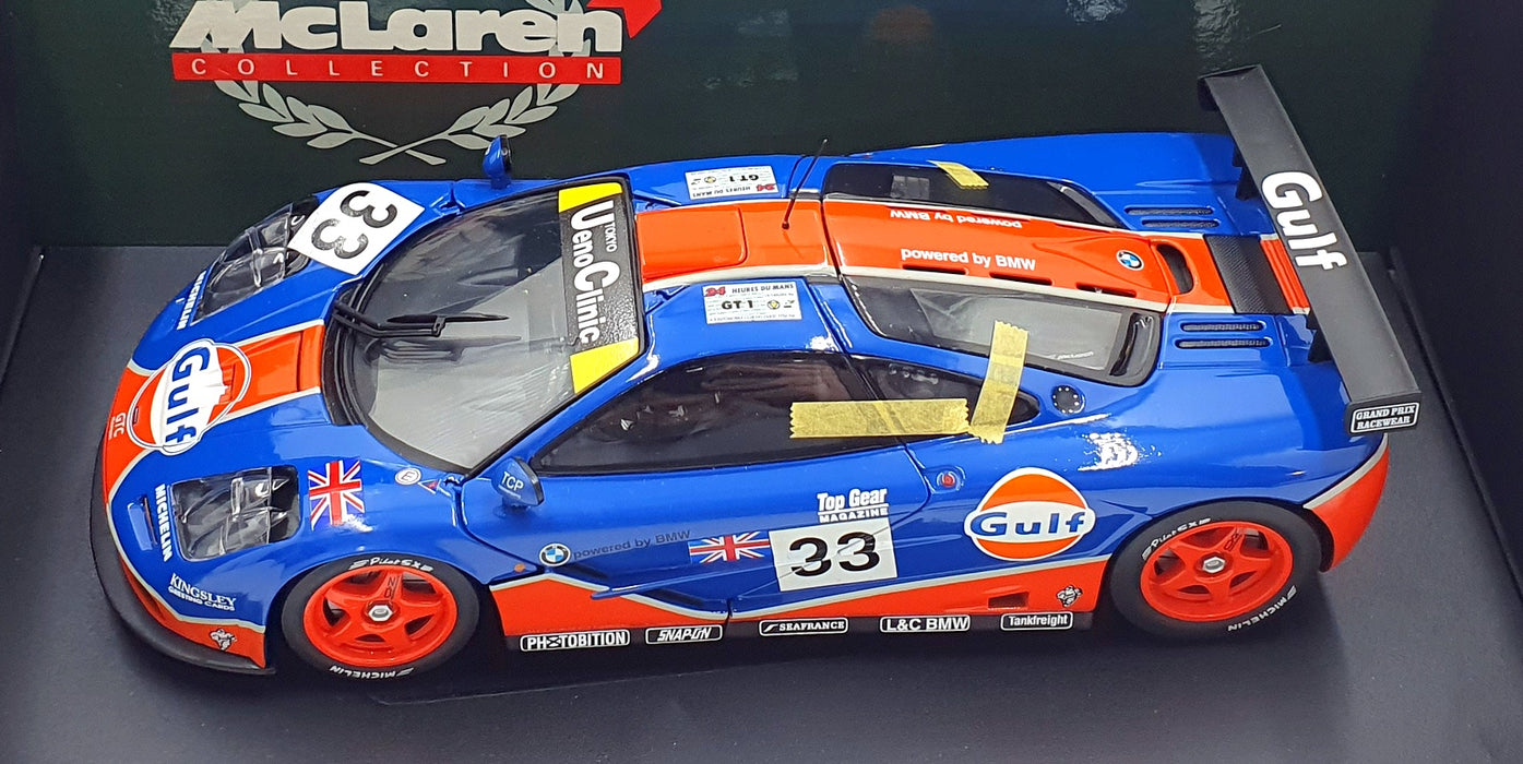 UT Models 1/18 Scale 530 161833 - McLaren F1 GTR Le Mans 1996 Gulf Racing