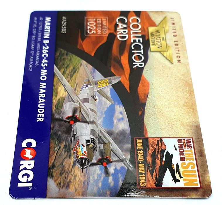 Corgi 1/72 Scale AA29502 - Martin B-26C-45-MO Marauder Aircraft