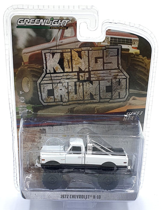 Greenlight 1/64 Scale 49030-C - 1972 Chevrolet K-10 - White