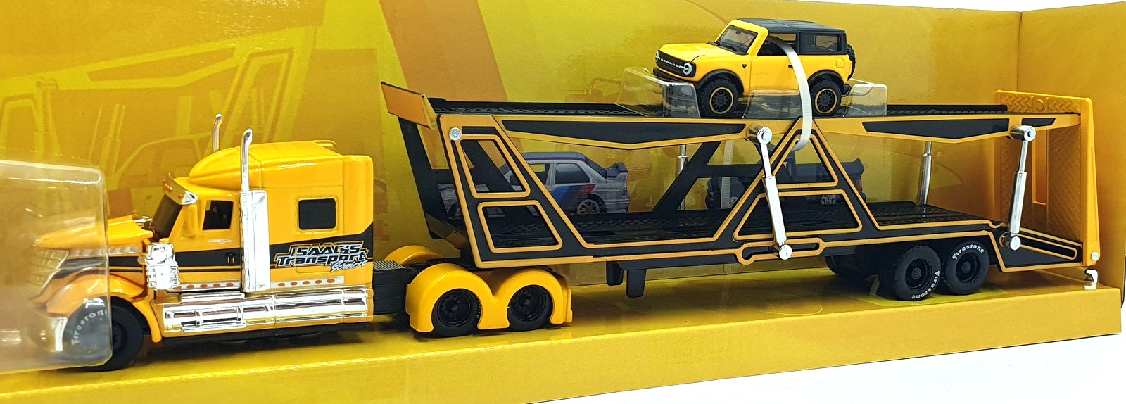 Maisto 1/64 Scale Diecast 11454 International Lonestar/'21 Ford Bronco Badlands