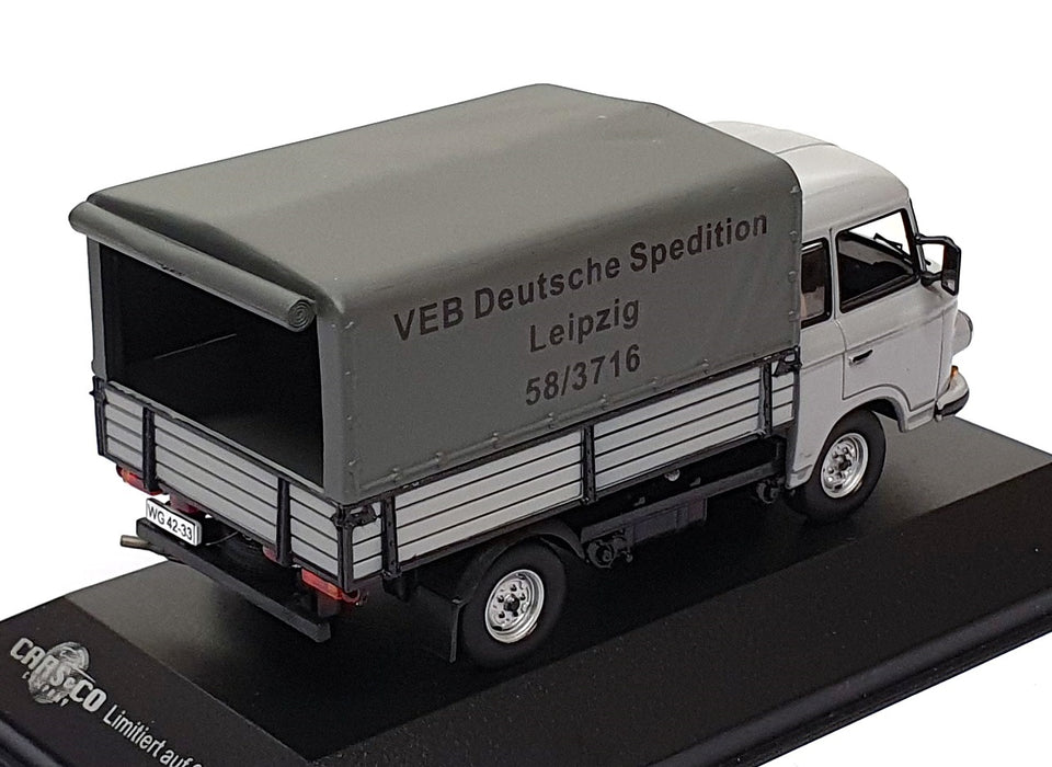 IST 1/43 Scale CCC046 - Barkas B 1000 Truck Deutsche Spedition Leipzig - Grey
