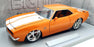 Jada 1/18 Scale Diecast 90310 - 1968 Chevrolet Camaro - Orange/White