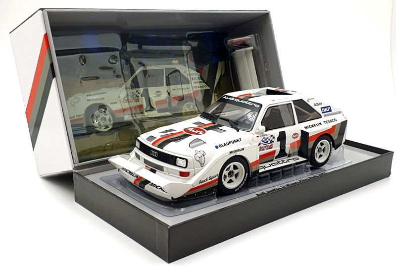Werk83 1/18 Scale Diecast W1802801C - Audi S1 #1 1st Pikes Peak 1987 - Rohrl