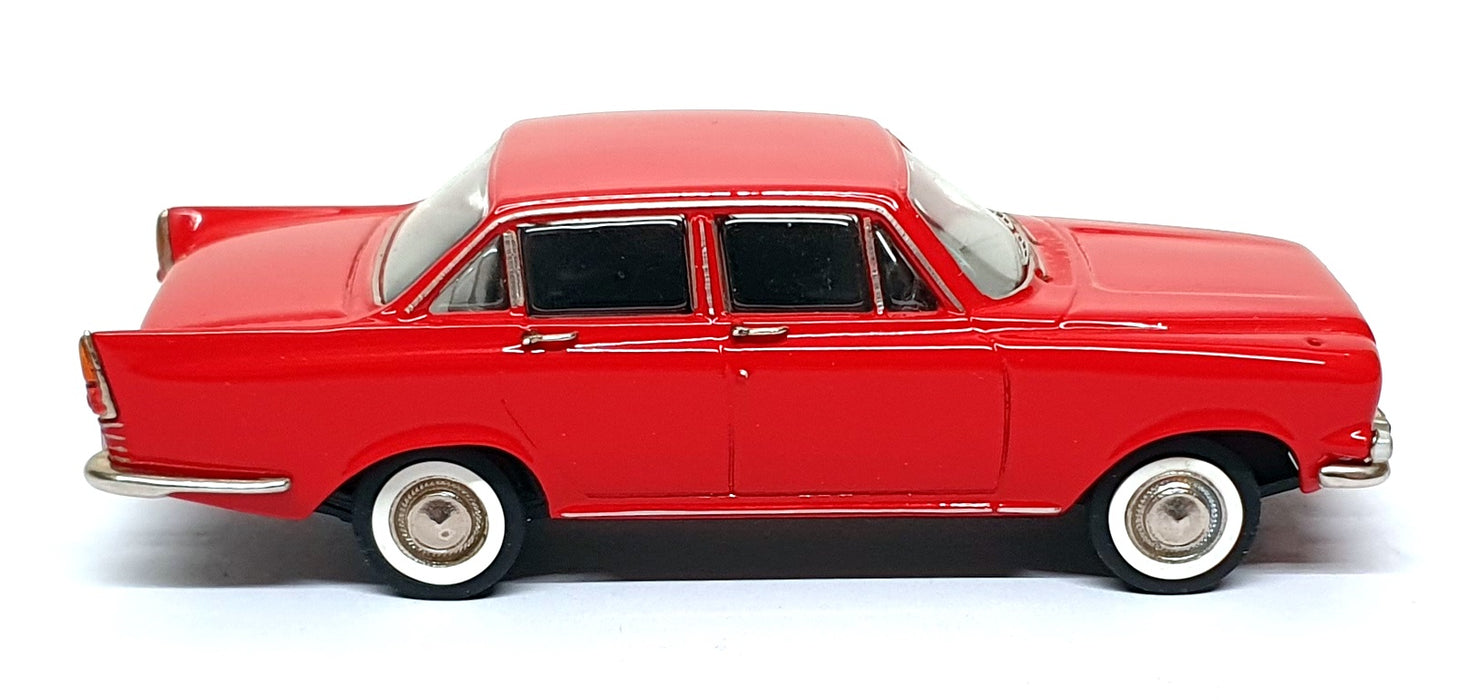 Abbey Classics 1/43 Scale AC08 - Ford Zodiac Mk3 Saloon - Monaco Red