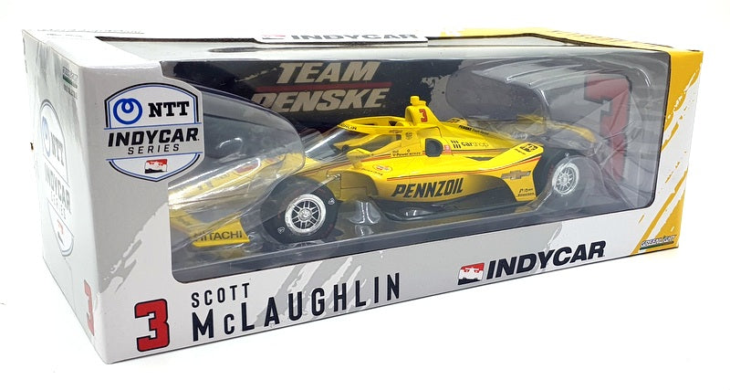 Greenlight 1/18 Scale 11127 - 2021 IndyCar NTT #3 Scott McLaughlin - Team Penske