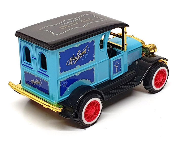 Zebra Appx 10cm Long Diecast 3025924 - Pull Back Toy Model Van - Blue/Black