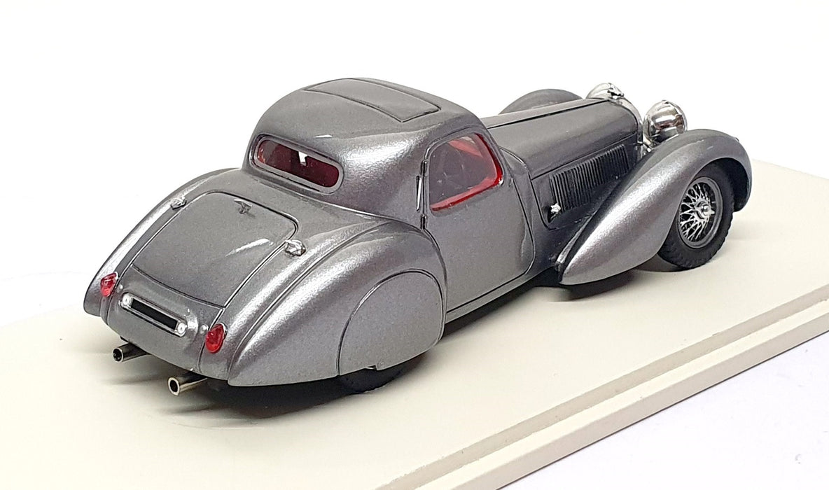 Spark Model 1/43 Scale S2125 - 1938 Jaguar SS100 Coupe - Met. Grey