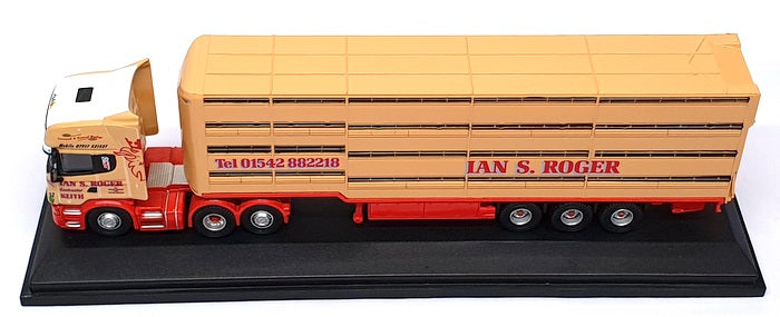 Oxford Diecast 1/76 Scale 76SCA02LT - Scania Livestock Transporter Ian S. Roger