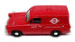 Vanguards 1/43 Scale VA4007 - Ford Anglia Van London Transport - Red