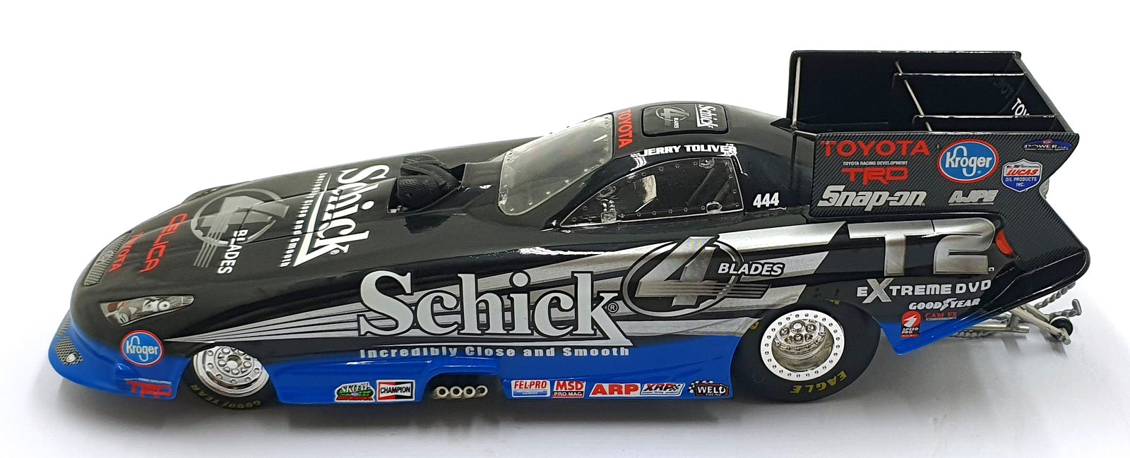 Racing Champions 1/24 Scale 18509P - Toyota NHRA Funny Car Schick 2004