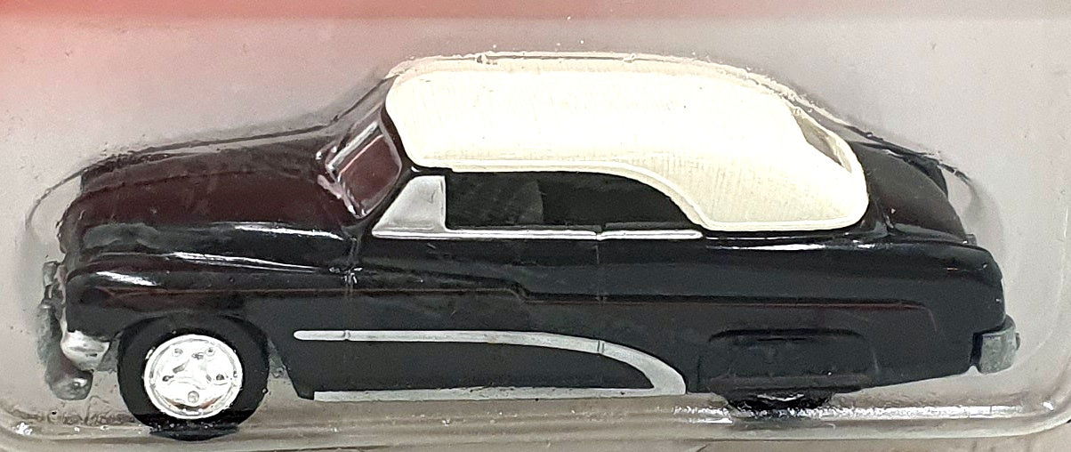 Johnny Lightning 1/64 Scale 437-01 - 1951 Mercury Convertible - Black/White