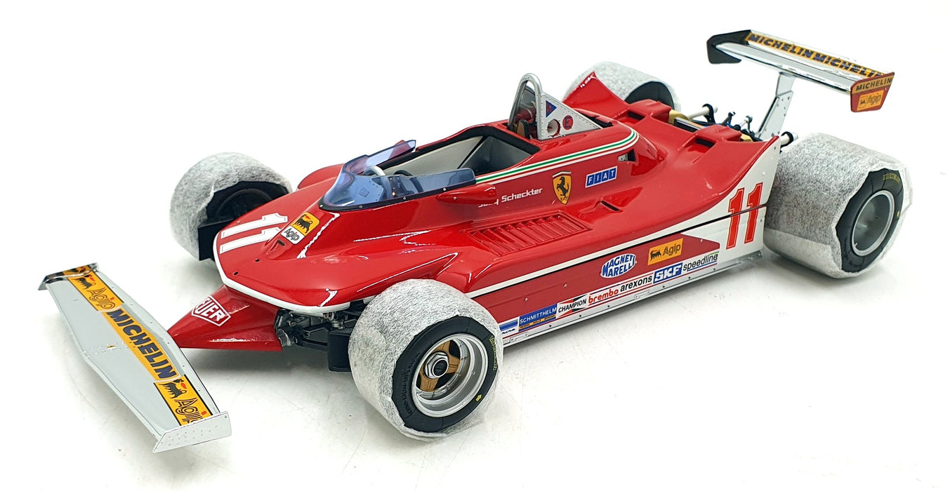 Exoto 1/18 Scale Diecast 97070 - Ferrari 312 T4 #11 F1 J.Schekter - Red