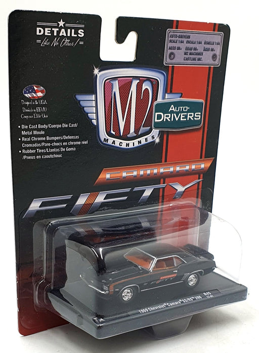 Castline M2 Machines 1/64 Scale 280526A - 1969 Chevrolet Camaro SS/RS 396 Black