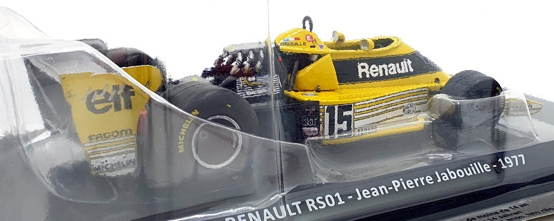 Altaya 1/24 Scale Diecast AL181223A - 1977 Renault RS01 J-P.Jabouille #15