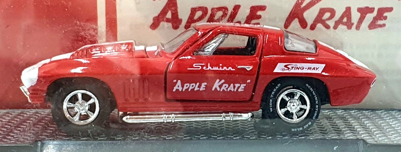 Castline M2 Machines 1/64 Scale HS36 - 1966 Chevrolet Corvette 427 - Red