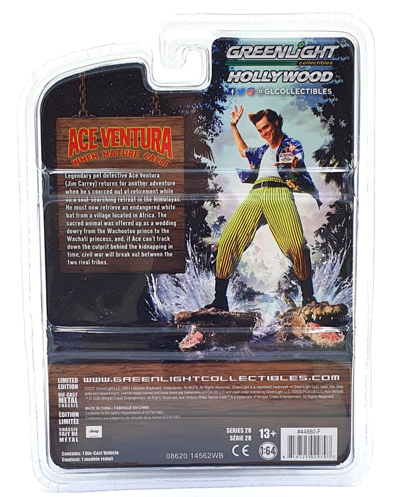 Greenlight 1/64 Scale 44880-F - 1967 Jeep Jeepster - Ace Ventura