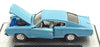 Castline M2 Machines 1/64 Scale R42 - 1966 Dodge Charger 383 - Blue