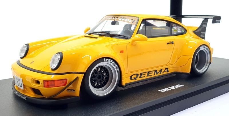 GT Spirit 1/18 Scale Resin GT492 - Porsche RWB Qeema - Yellow