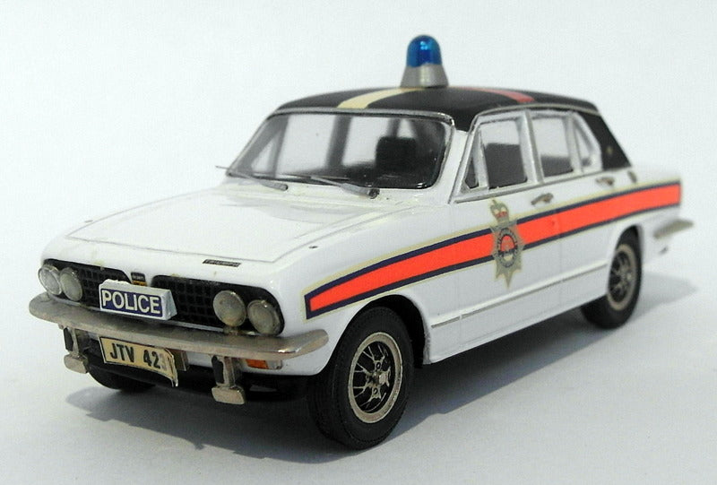 Crossway Models 1/43 Scale CP12 - Triumph Dolomite Sprint Police Car - White