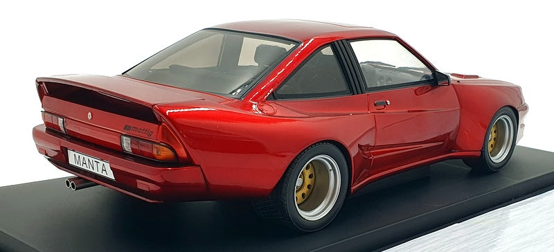 Model Car Group 1/18 Scale MCG18424 - Opel Manta B Mattig -Met. Dark Red