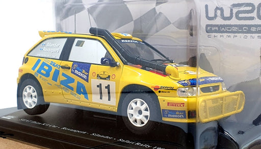 Hachette 1/24 Scale G113U042 - SEAT Ibiza Kit Car #11 Safari Rally 1998