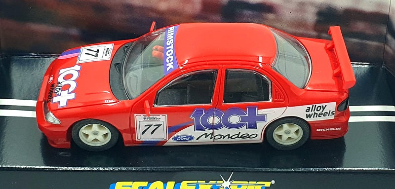Scalextric 1/32 Scale Slot Car C.716 - Ford Mondeo 100+Red #77