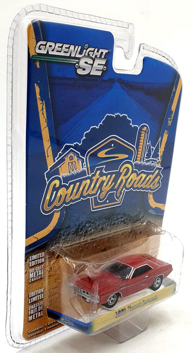Greenlight 1/64 Scale 29780 - 1971 Plymouth Barracuda - Red