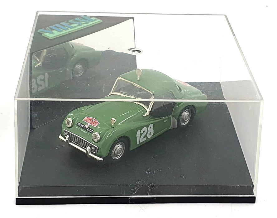 Vitesse 1/43 Scale L145 - Triumph TR3A #128 Monte Carlo Rally 1958