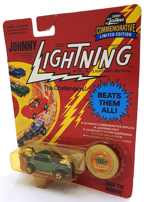 Johnny Lightning 1/64 Scale 100-170 - The Challengers VW Bug Bomb - Blue