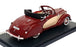 Matrix 1/43 Scale MX41502-031 - 1938 Opel Admiral Hebmuller Cabrio - Maroon