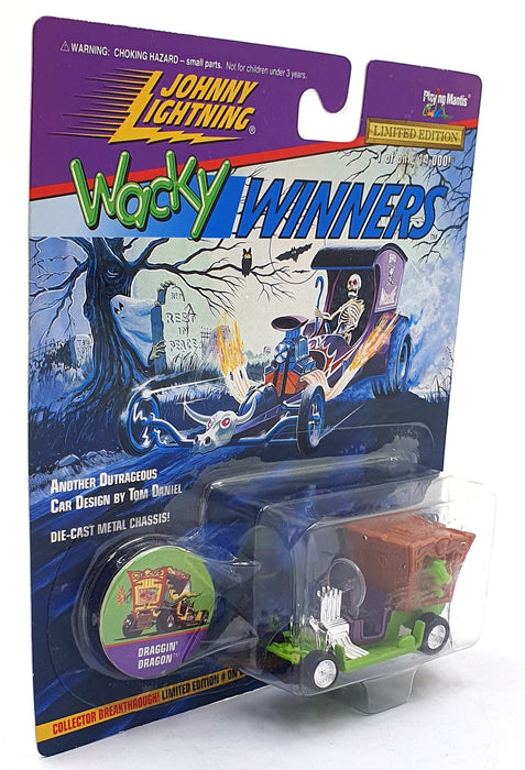 Johnny Lightning 1/64 Scale 301-04 - Wacky Winners Draggin' Dragon - Green