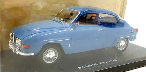 Altaya 1/24 Scale Diecast ALA0037 - 1970 SAAB 96 VC4 - Blue