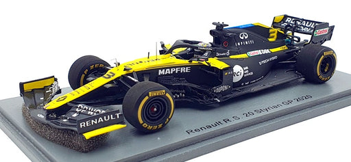 Spark 1/43 Scale S6476 - Renault R.S. 20 Styrian GP F1 2020 #3