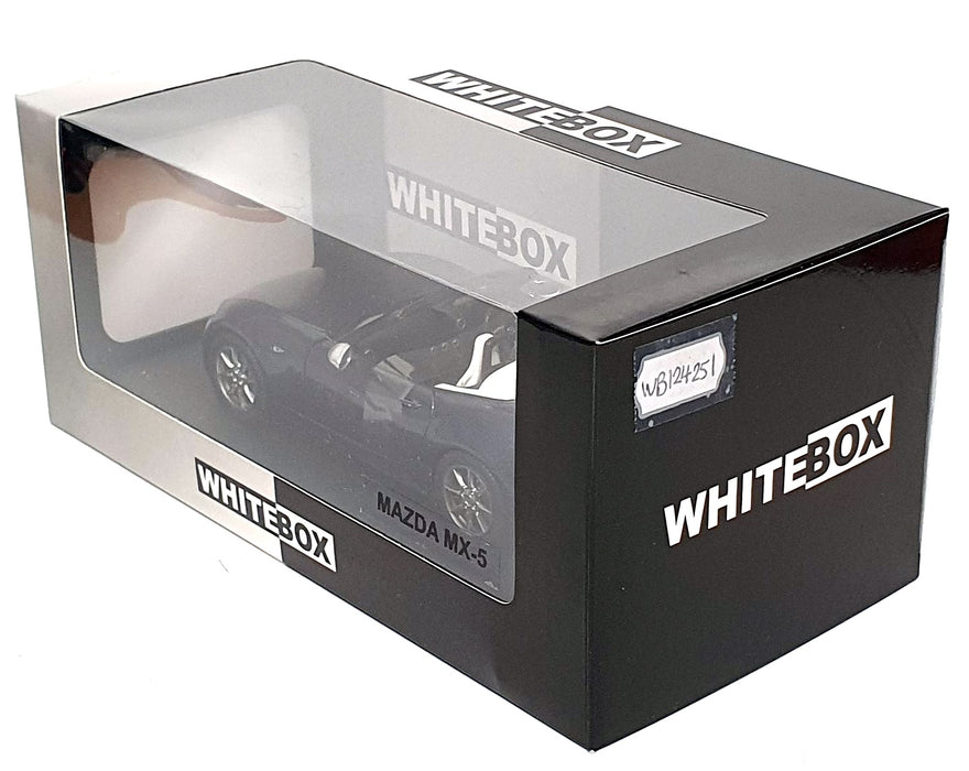 Whitebox 1/24 Scale Diecast WB124251 - Mazda MX-5 - Met. Dk. Blue