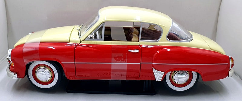 Revell 1/18 Scale Diecast 08418 - Wartburg 311 Coupe  - Pale Yellow/Red