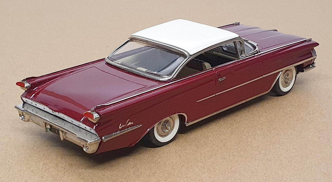 SAMS Models 1/43 Scale SM161225 - 1959 Oldsmobile 98 Coupe - Burgundy