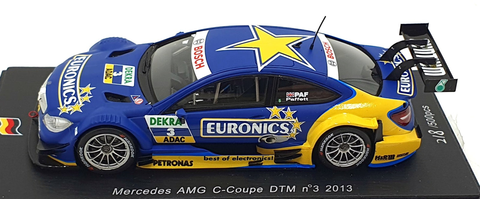 Spark 1/43 Scale SG122 - Mercedes-Benz AMG C-Coupe DTM #3 2013