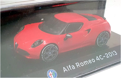 Altaya 1/43 Scale Diecast 151023D - 2013 Alfa Romeo 4C - Red