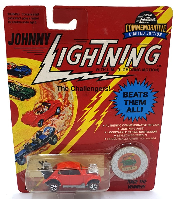 Johnny Lightning 1/64 Scale 100-190 - The Challengers VW Bug Bomb - Red