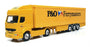 Corgi 1/64 Scale Diecast 59548 - Renault Premium Curtainside Truck P&O - Yellow