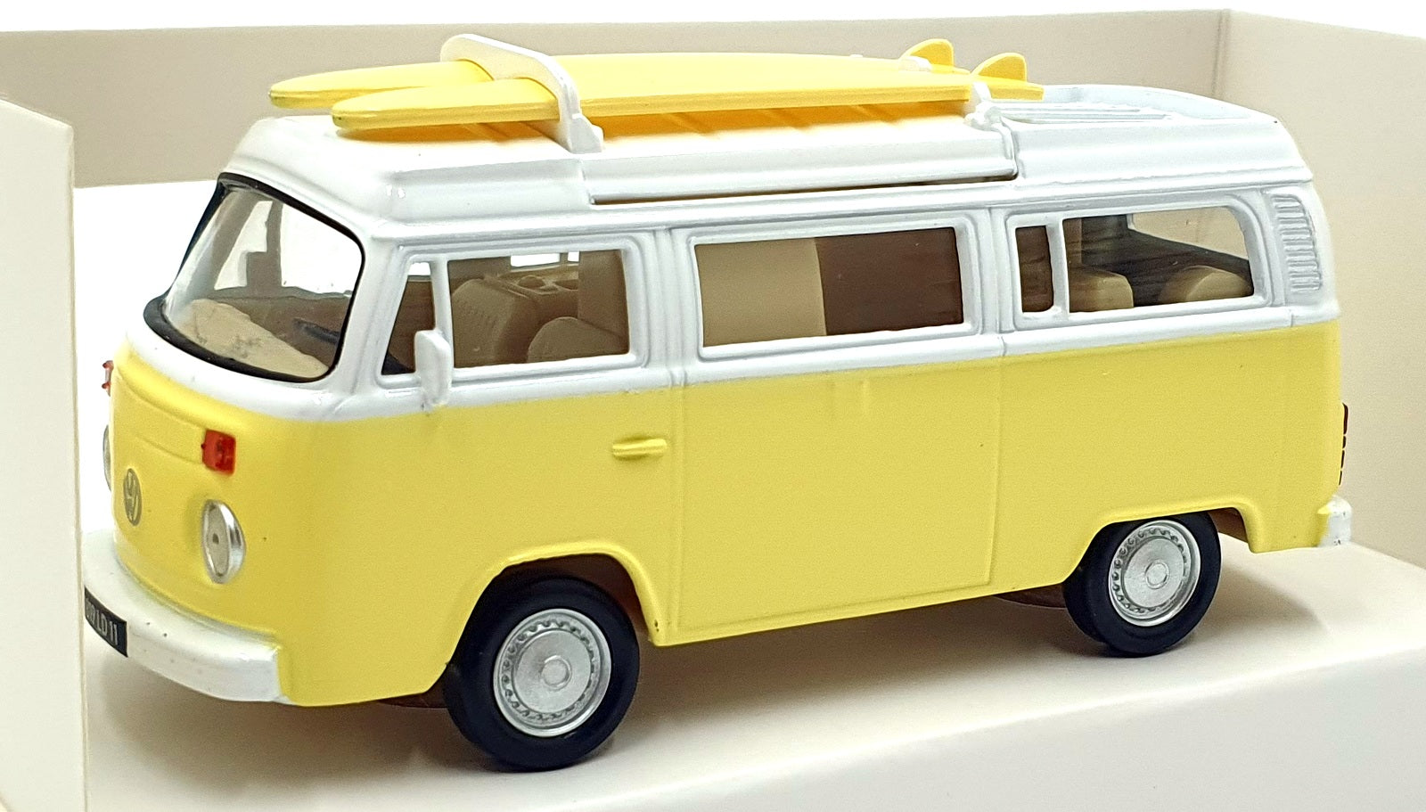 Norev 1/43 Scale Diecast 841109 - Volkswagen T2 Combi - Cream/White