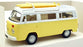 Norev 1/43 Scale Diecast 841109 - Volkswagen T2 Combi - Cream/White