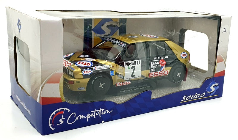 Solido 1/18 Scale S1807805 - Lancia Delta HF Integral ADAC Rally Germany 1989 #2
