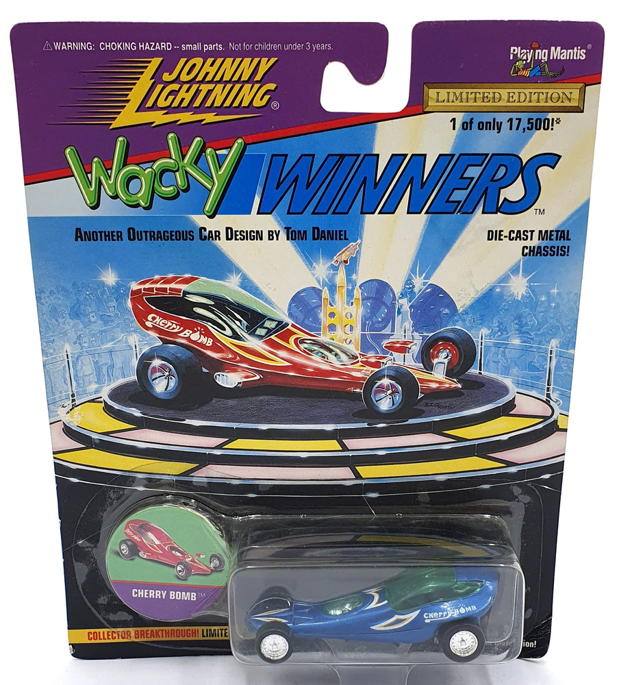 Johnny Lightning 1/64 Scale 301-03 - Wacky Winners Cherry Bomb - Blue