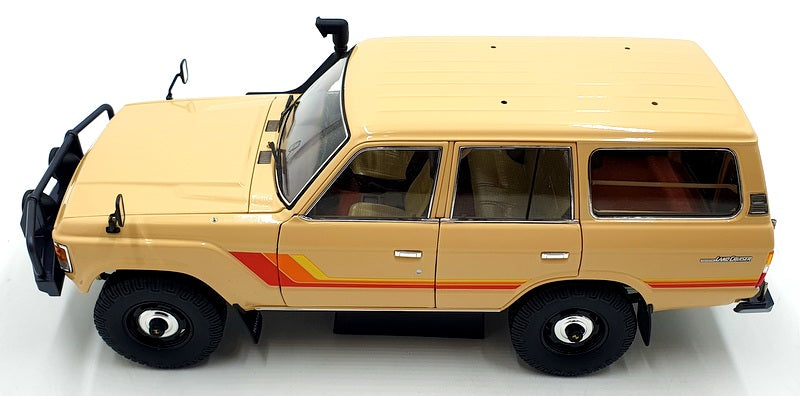 Kyosho 1/18 Scale Diecast 08956XBE - Toyota Land Cruiser 60 - Beige