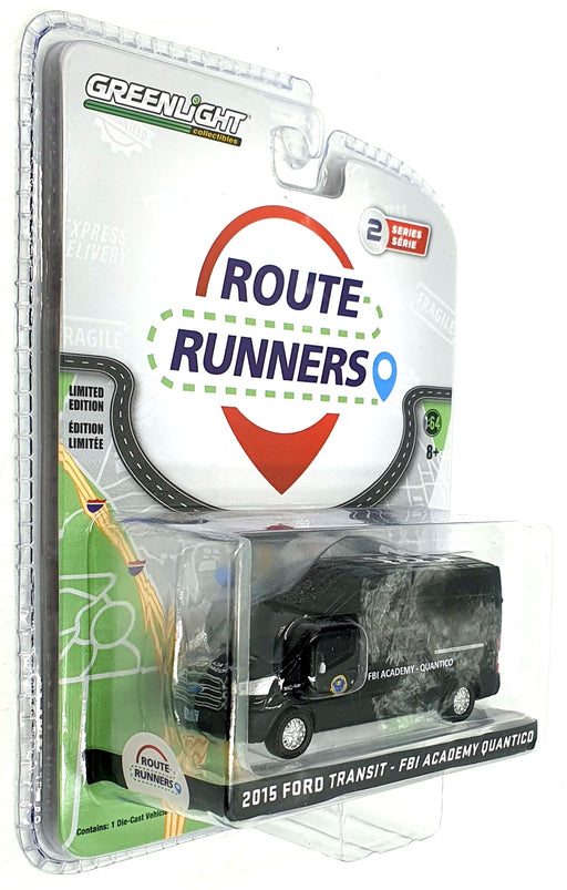 Greenlight 1/64 Scale 53020 - 2015 Ford Transit Van - FBI Academy Quantico