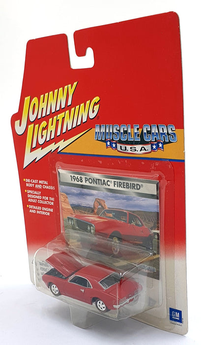 Johnny Lightning 1/64 Scale 204-06 - Muscle Cars 1968 Pontiac Firebird - Red