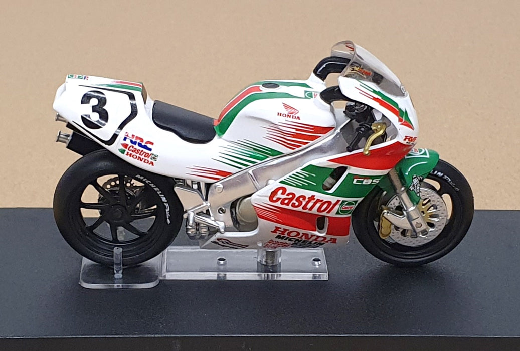 Altaya 1/24 Scale AMB02B - Honda RC45 #3 John Kocinski 1997 - White/Green/Red