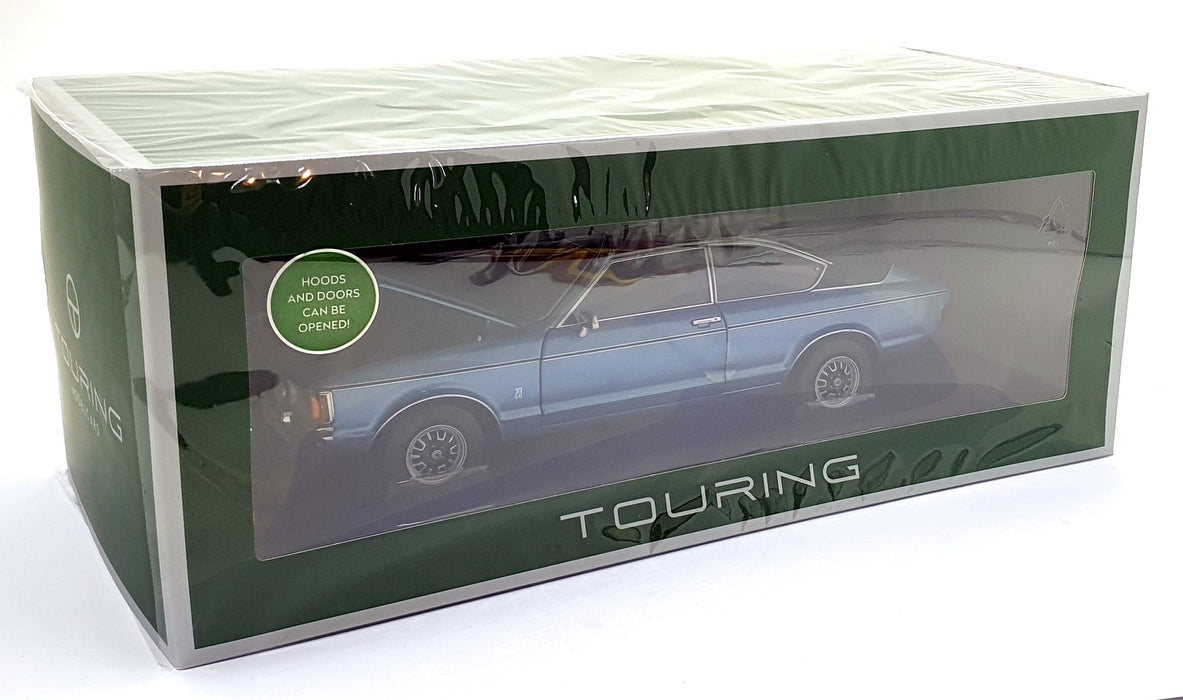 Touring Model Cars 1/18 Scale 18080002 Ford Granada Coupe - Met. Blue